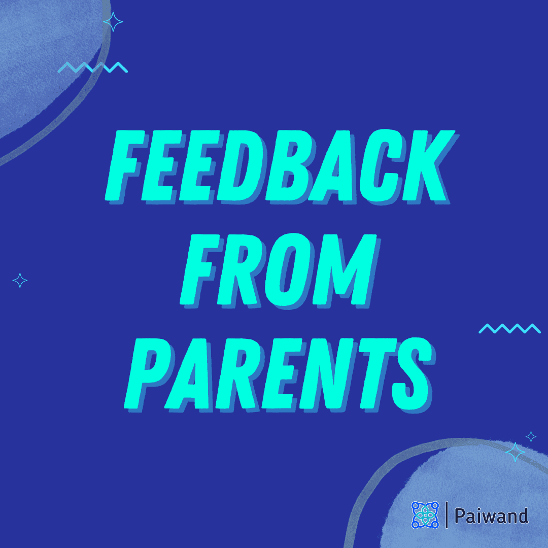 Feedback from parents